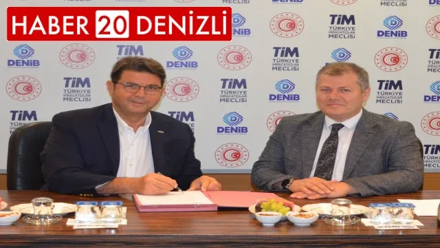 DENİB Kalite Kontrol Elemanı Yetiştirme Pojesi için ilk imzayı attı