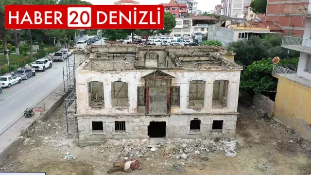 Tarihi yapı yeniden hayat buluyor