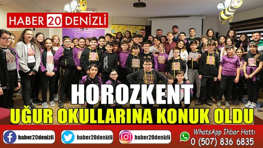 Horozkent Uğur Okullarına Konuk oldu