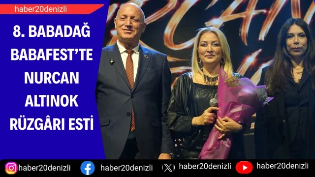 8. Babadağ BabaFest’te Nurcan Altınok rüzgârı esti