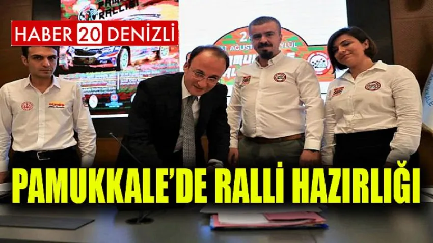 Pamukkale’de Ralli Hazırlığı