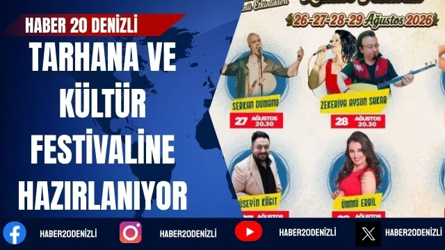 Beyağaç, Tarhana ve Kültür Festivaline hazırlanıyor