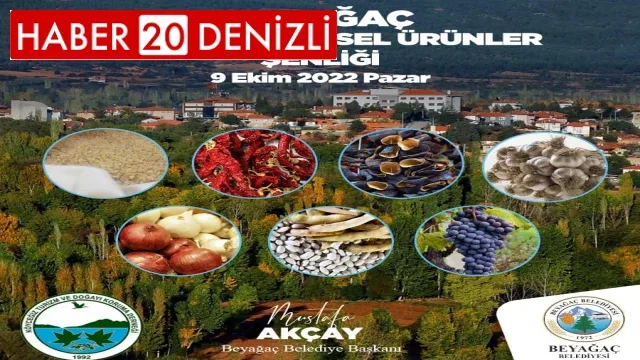BEYAĞAÇ BELEDİYE BAŞKANI MUSTAFA AKÇAY'DAN Beyağaç Doğal ve Yöresel Ürünler Şenliğine davet