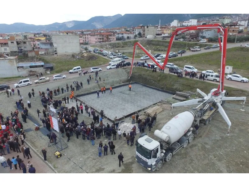 Başkan Kepenek, Honaz’da taziye evinin temelini attı