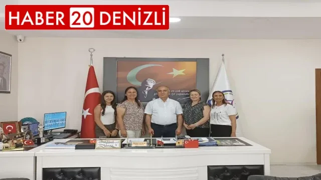 Ak Parti Kadın Kollarından Çardak Belediyesine Ziyaret