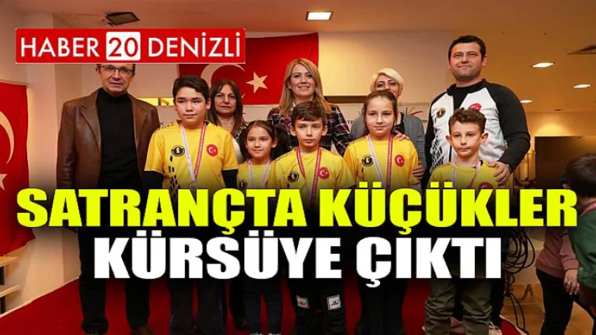 Satrançta Küçükler Kürsüye Çıktı
