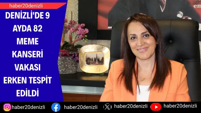 Denizli'de 9 ayda 82 meme kanseri vakası erken tespit edildi
