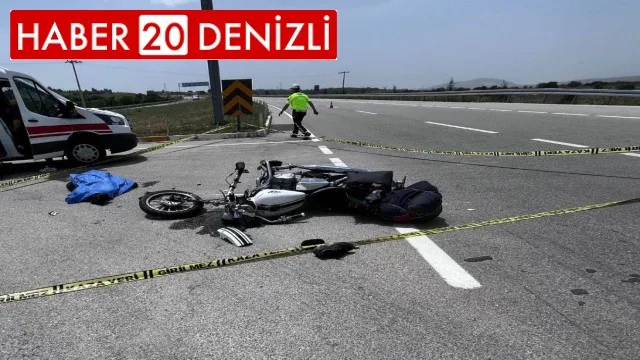 Motosiklet sürücüsünün öldüğü kazada kaçan araç aranıyor