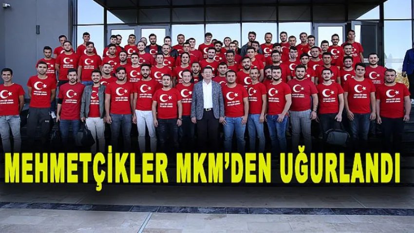 Mehmetçikler Mkm'den Uğurlandı
