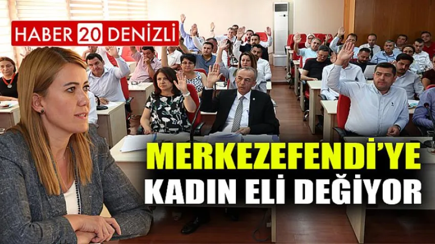 Merkezefendi’ye Kadın Eli Değiyor