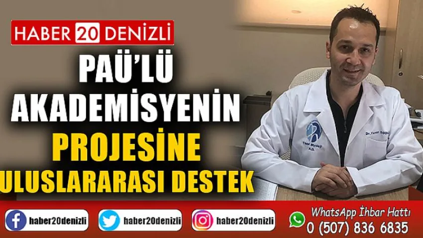 PAÜ’lü Akademisyenin Projesine Uluslararası Destek