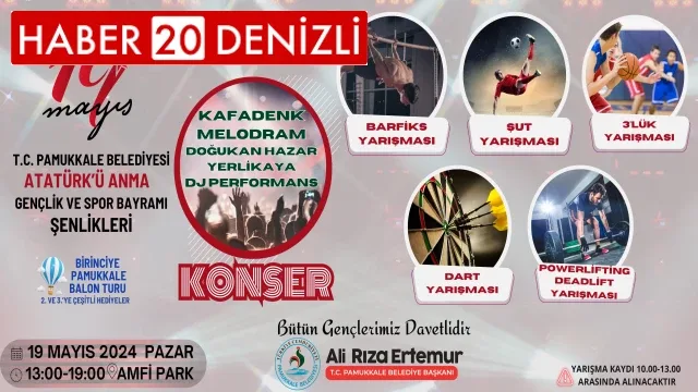 Başkan Ertemur gençleri 19 Mayıs şenliğine davet etti