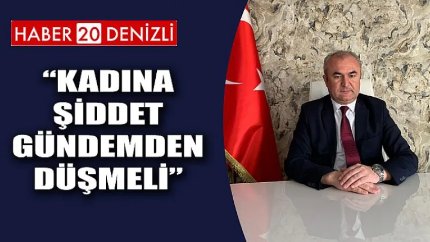 Kadına Şiddet Gündemden Düşmeli