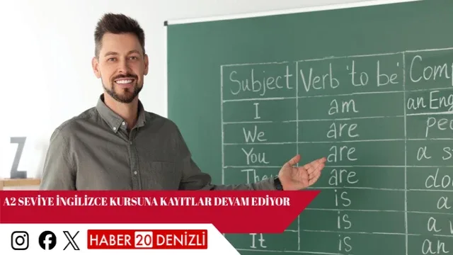 A2 Seviye İngilizce Kursuna Kayıtlar Devam Ediyor