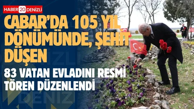 Büyükşehir’den milli mücadele kahramanlarına asırlık vefa Cabar’da 105 yıldır dinmeyen sızı törenle anıldı