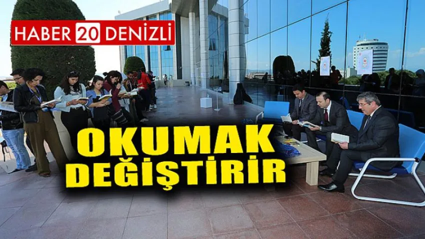 PAÜ’de ve 81 İlde aynı anda “Okumak Değiştirir”