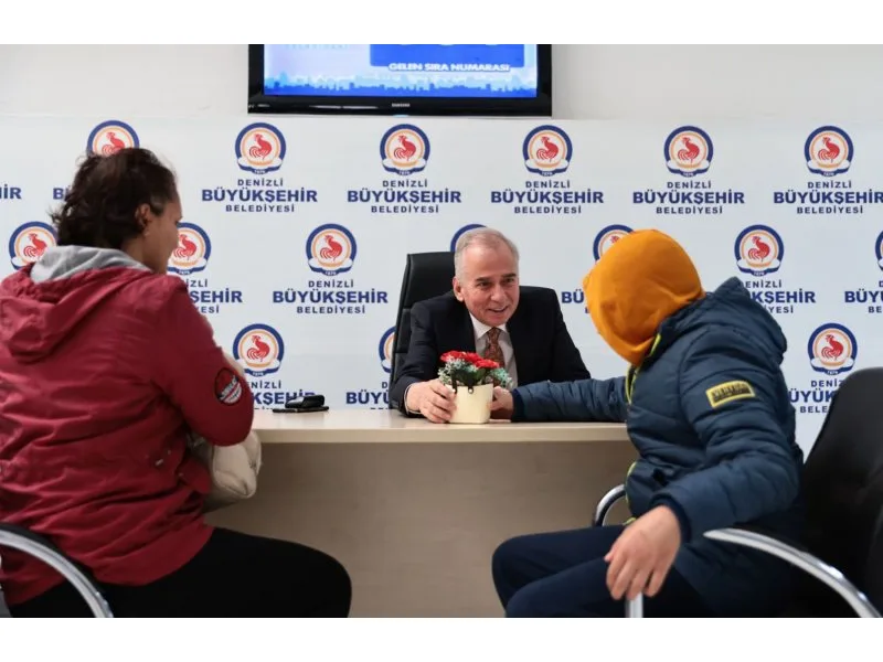 Başkan Zolan halk gününde hemşehrilerini dinledi