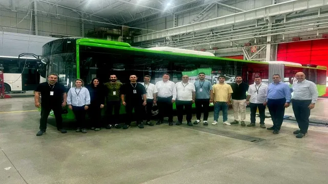 Denizli ulaşımına güç katacak yeni otobüsler yolda