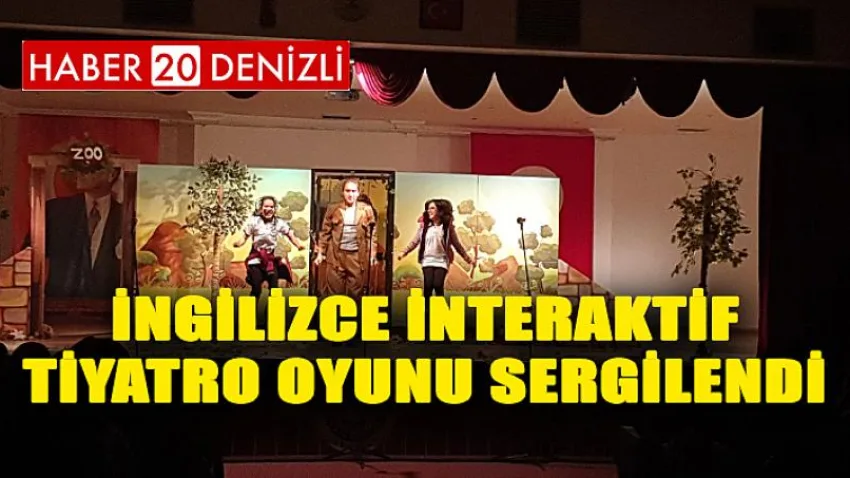 İngilizce İnteraktif Tiyatro Oyunu Sergilendi