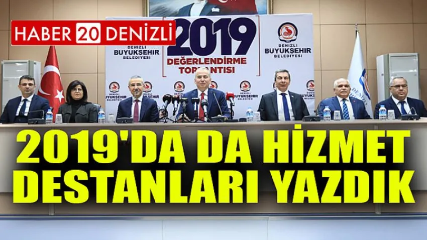 Başkan Osman Zolan'dan 2019 yılı değerlendirme toplantısı