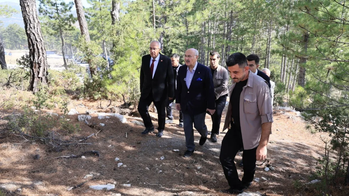 Vali Köşer, Çameli’nde devam eden projeleri yerinde inceledi