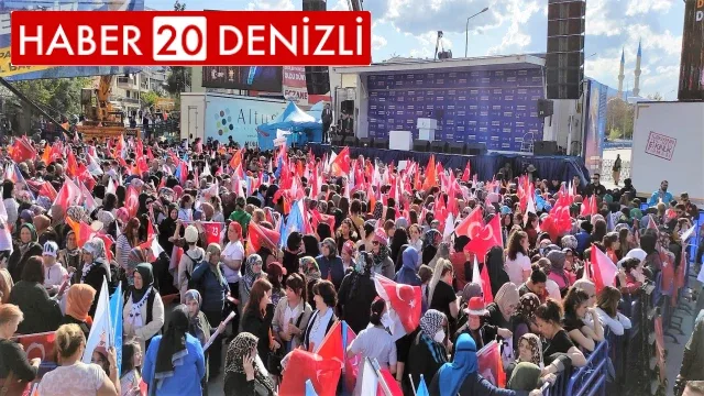Cumhurbaşkanı Erdoğan, Denizli'ye geldi