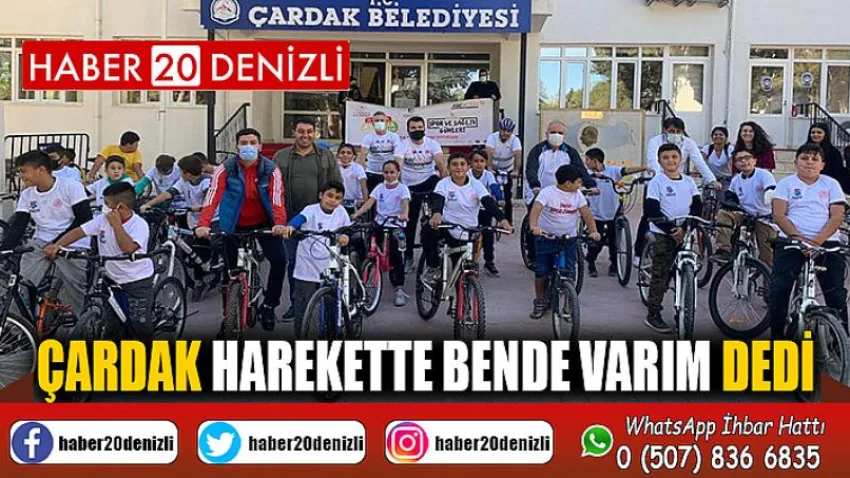 Çardak Harekette Bende Varım Dedi