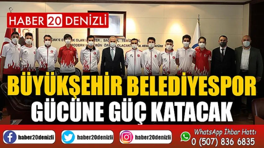 Büyükşehir Belediyespor gücüne güç katacak