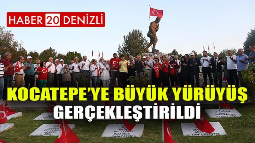 Kocatepe’ye Büyük Yürüyüş Gerçekleştirildi