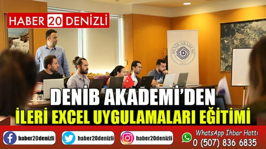 DENİB Akademi’den İleri Excel Uygulamaları Eğitimi