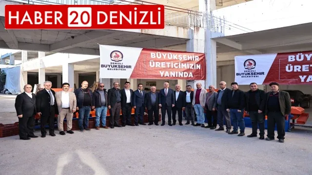 Kaleli üreticilere 3 adet zeytin eleme makinesi