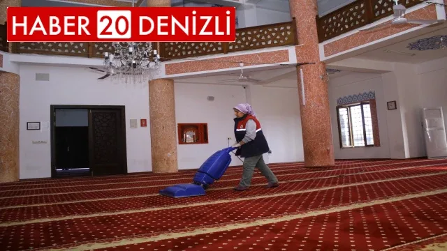 Honaz’da Camiler Ramazan Ayı’na Hazırlanıyor
