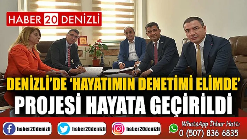 Denizli’de ‘Hayatımın Denetimi Elimde’ projesi hayata geçirildi