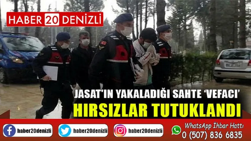 JASAT'ın yakaladığı sahte ‘vefacı’ hırsızlar tutuklandı