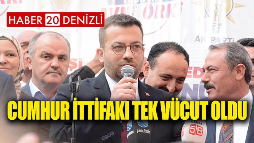Cumhur İttifakı Tek Vücut Oldu