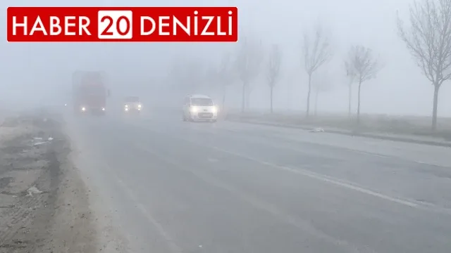 Denizli yılbaşına sisli ve puslu girecek