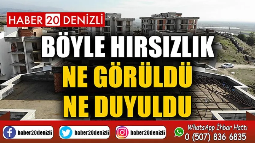 Böyle hırsızlık ne görüldü ne duyuldu