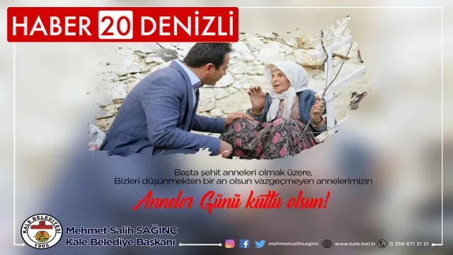 Başkan Sağınç'dan Anneler Günü mesajı