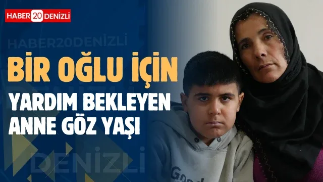 Bir oğlunu kaybetti, diğer oğlu için yardım istiyor