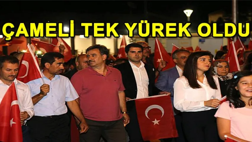 Çameli Tek Yürek Oldu
