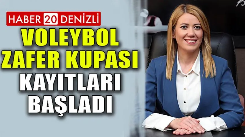 Voleybol Zafer Kupası Kayıtları Başladı