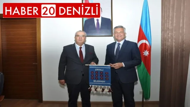 Başkan Cengiz Arslan, kardeş kent Bilasuvar’ı ziyaret etti