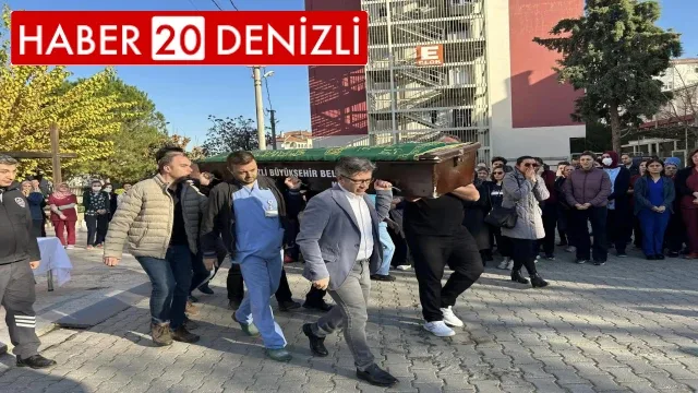 Meslektaşlarından cinayete kurban giden hemşireye son veda