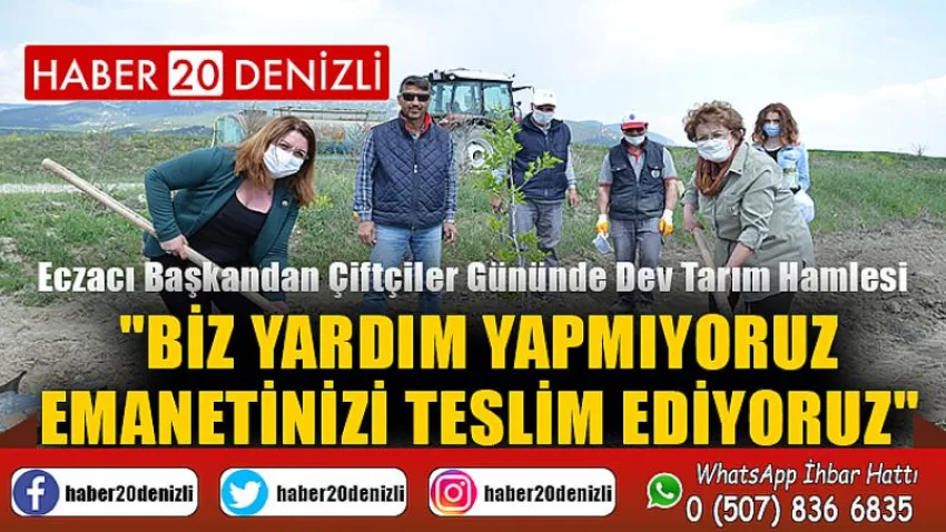 Biz Yardım Yapmıyoruz, Emanetinizi Teslim Ediyoruz
