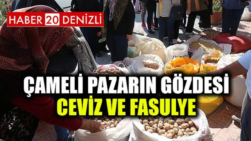 Çameli Pazarın Gözdesi Ceviz ve Fasülye