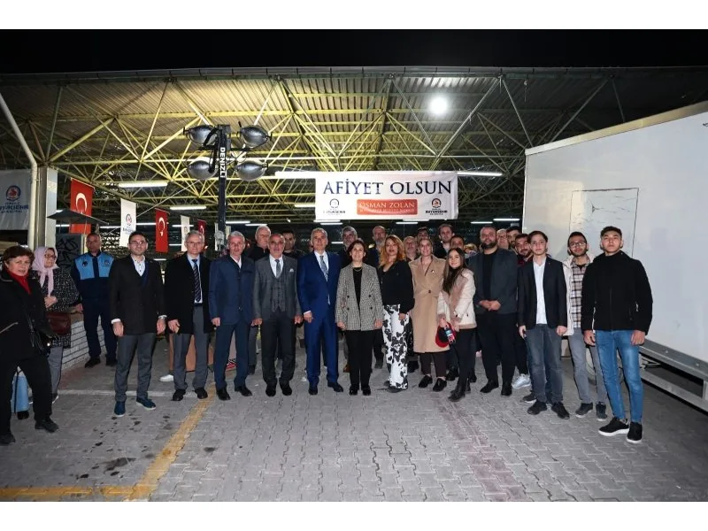Denizli Büyükşehirin iftar bereketi Pelitlibağ’a taşındı