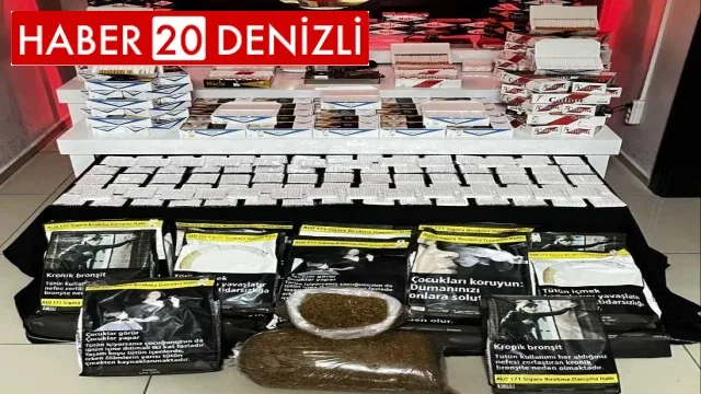 Kaçakçılar çok sayıda malzemeyle yakalandı