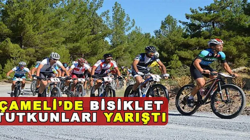 Çameli'de Bisiklet Tutkunları Yarıştı
