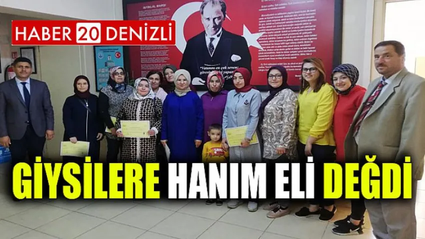 Giysilere Hanım Eli Değdi