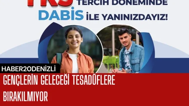 Gençlerin geleceği tesadüflere bırakılmıyor